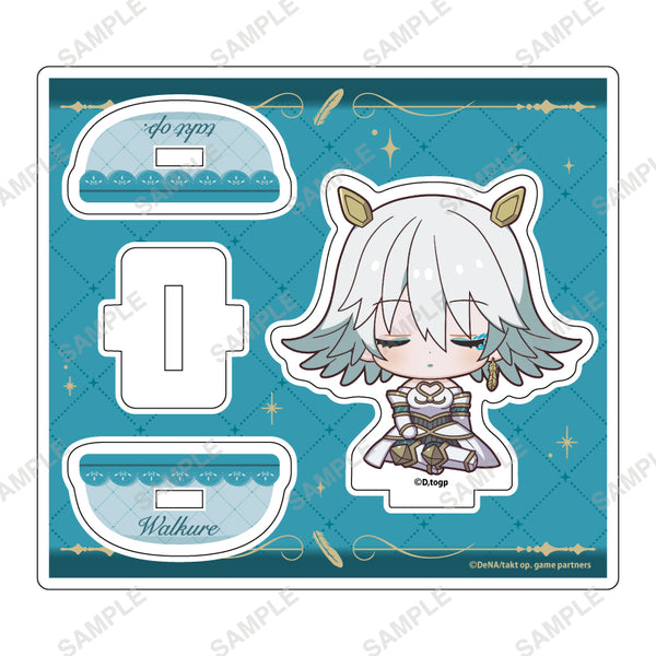 『takt op. 運命は真紅き旋律の街を』おやすみシリーズ ゆりかごアクリルスタンド(ワルキューレ)